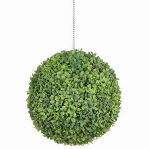 Topiary za viseće kuglice sa travom zelene šipke od trave Buxus