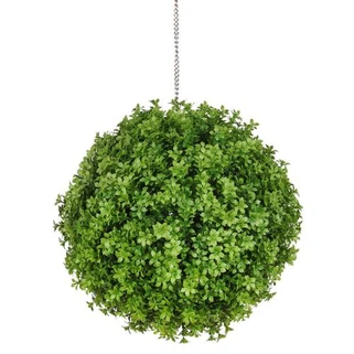 Faux Boxwood Ball